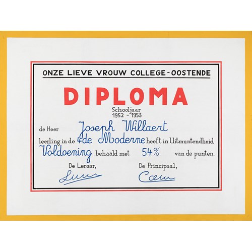 Mijn diploma